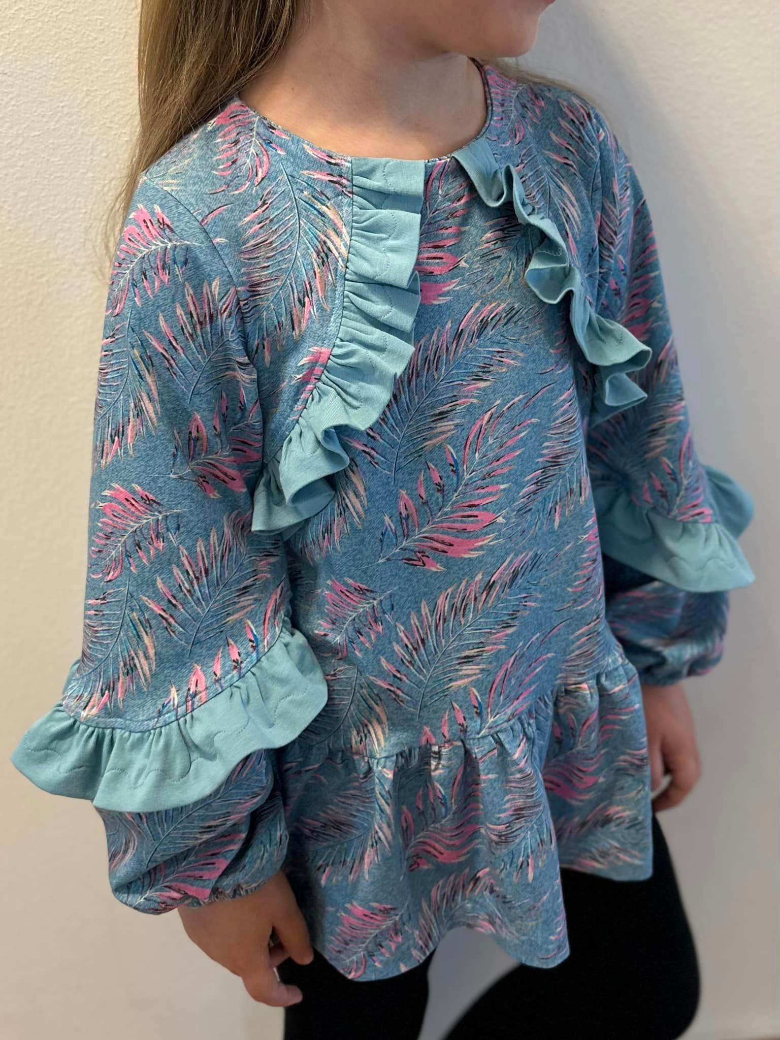 Schnittmuster Pusteblume – Bluse, Tunika & Kleid Größen 86-152 : - Sewando