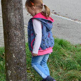Schnittmuster Jack & Jill Weste Kinder Gr. 80-140 - Sewando
