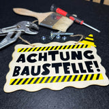 Plotterdatei Achtung Baustelle! - Sewando