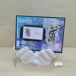Digiset Blumen Notenschlüssel, Digistamp, Digipaper, Sublimation, Druck - Sewando