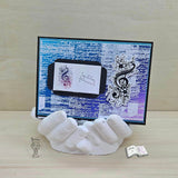 Digiset Blumen Notenschlüssel, Digistamp, Digipaper, Sublimation, Druck - Sewando