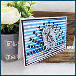 Digiset Blumen Notenschlüssel, Digistamp, Digipaper, Sublimation, Druck - Sewando