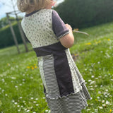 Kleid "SummerWind" Schnittmuster für Wolle-Seide, Viskose-Jersey o.ä. 86-140