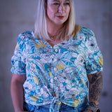 Schnittmuster Knotenbluse/Shirt "Knotilda" Größe 32 – 52