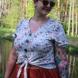 Schnittmuster Knotenbluse/Shirt "Knotilda" Größe 32 – 52