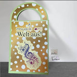 Digiset Blumen Notenschlüssel, Digistamp, Digipaper, Sublimation, Druck - Sewando