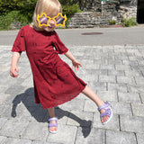 Kleid "SummerWind" Schnittmuster für Wolle-Seide, Viskose-Jersey o.ä. 86-140