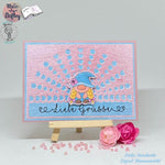 Digiset Blumenwichtel Plotterdatei, Sublimation, Digistamp, Digipaper - Sewando