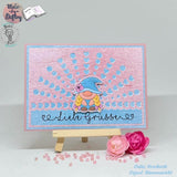 Digiset Blumenwichtel Plotterdatei, Sublimation, Digistamp, Digipaper - Sewando