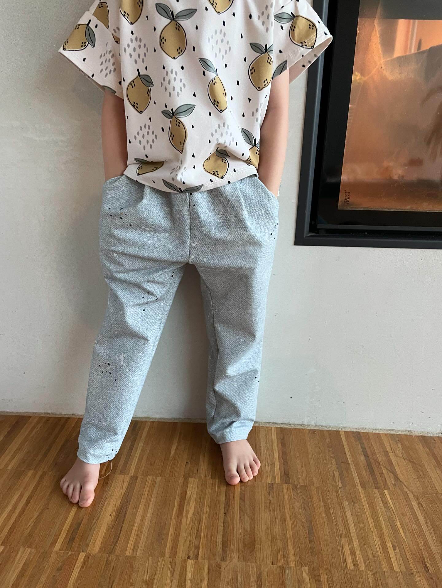 Toni Trousers & Shorts Kids 104 - 164 sewing pattern und instructions - Sewando