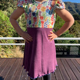 Kleid "SummerWind" Schnittmuster für Wolle-Seide, Viskose-Jersey o.ä. 86-140