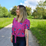 Schnittmuster Knotenbluse/Shirt "Knotilda" Größe 32 – 52
