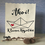Plotterdatei Ahoi kleiner Matrose! - Sewando