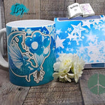 Plotterdatei Fee Luna Digiset, Sublimation, Digistamp, Digipaper - Sewando