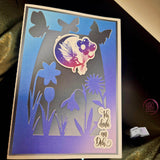 Digiset und Plott Fee Luna, Plotterdatei, Sublimation, Digistamp, Digipaper - Sewando