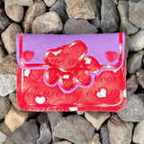 9x Stickdatei "Pfote MTA" ITH Täschchen mit Applikation