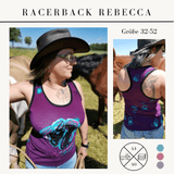 Schnittmuster Racerback Tanktop Top Rebecca Gr. 32-48 - Sewando