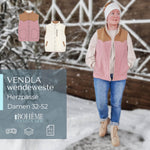 VENDLA.wendeweste | Damen | 32-52 | Schnitt : - Sewando