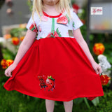 Schnittmuster Sonnenblume Babydoll Kleidchen Größe 56-164 - Sewando
