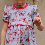 Schnittmuster Sonnenblume Babydoll Kleidchen Größe 56-164 - Sewando