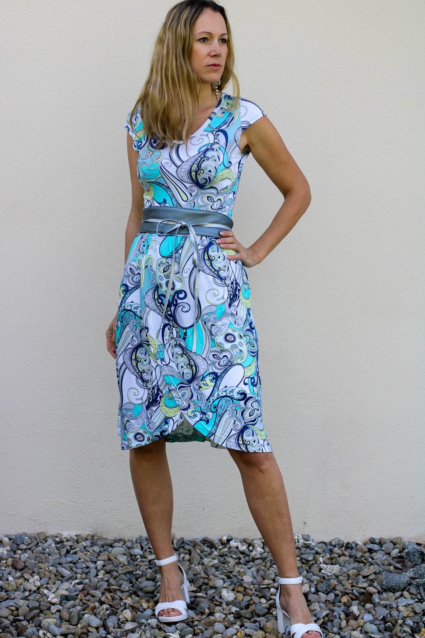 Schnittmuster Kleid HOLLFELD Gr. 32-54 : - Sewando