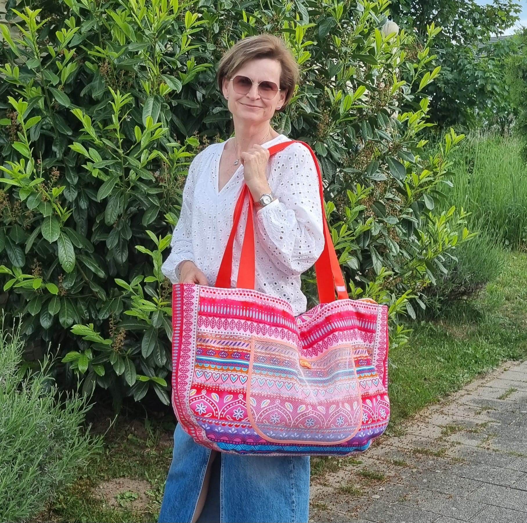 ohLouisa Big * Taschen - Schnittmuster - eBook * XXL-Shopper - Strandtasche - Sewando