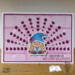 Digiset Blumenwichtel Plotterdatei, Sublimation, Digistamp, Digipaper - Sewando