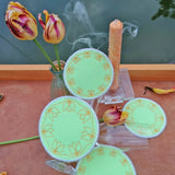 4x Stickdatei "Tulpe" ITH Untersetzer