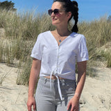 Schnittmuster Knotenbluse/Shirt "Knotilda" Größe 32 – 52