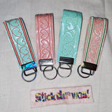 10x Stickdatei Band "Herzen" Taschenschlaufen
