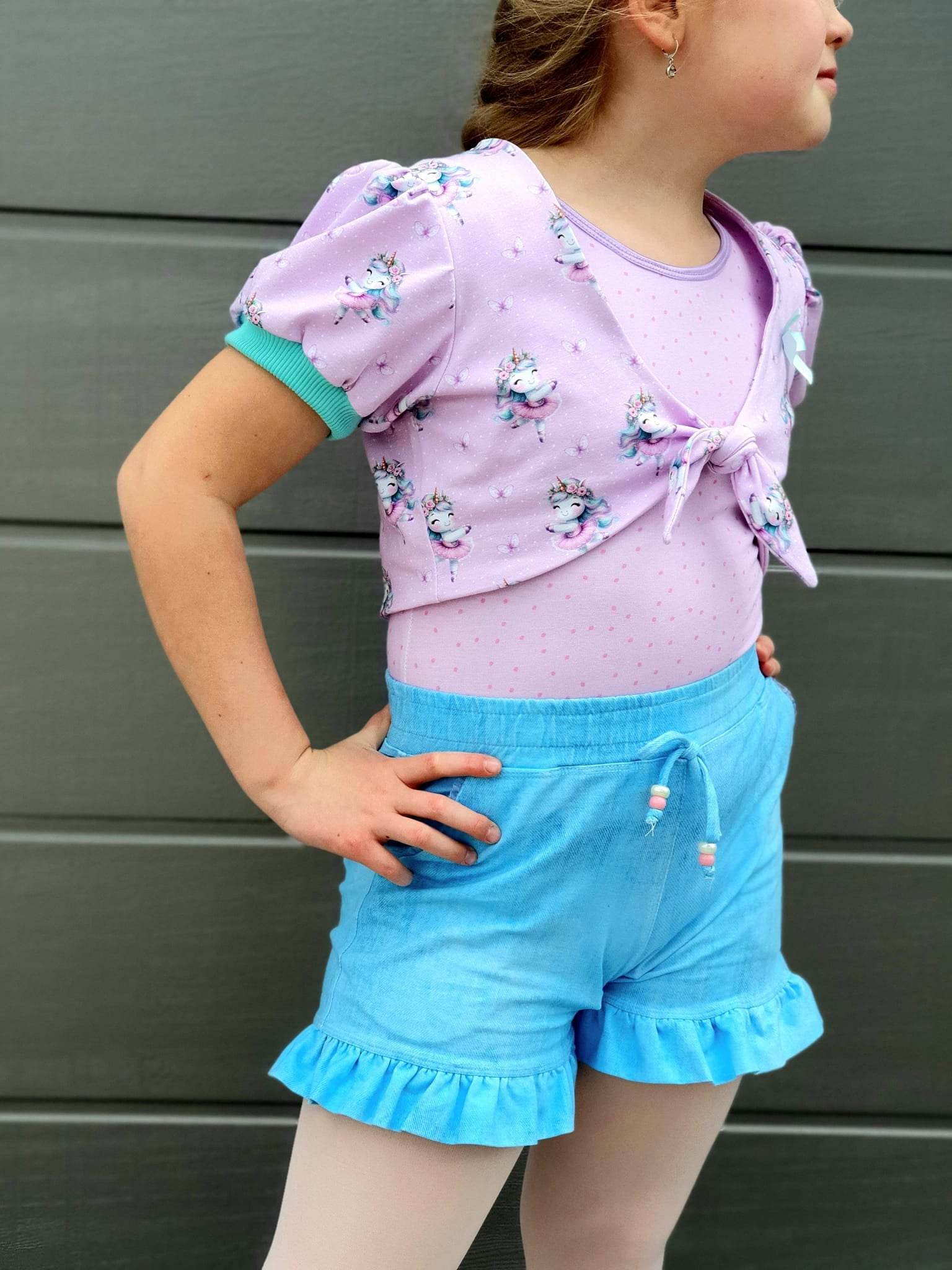 Schnittmuster *Little Twist Bolero* Gr. 74-176 - Sewando