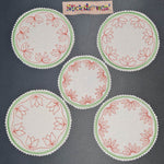 16x Stickdatei Bundle Blumen ITH Untersetzer - Sewando