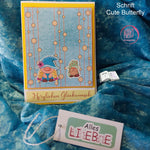 Digiset Blumenwichtel Plotterdatei, Sublimation, Digistamp, Digipaper - Sewando