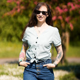 Schnittmuster Knotenbluse/Shirt "Knotilda" Größe 32 – 52