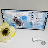 Digiset Blumen Notenschlüssel, Digistamp, Digipaper, Sublimation, Druck - Sewando