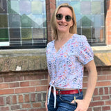 Schnittmuster Knotenbluse/Shirt "Knotilda" Größe 32 – 52