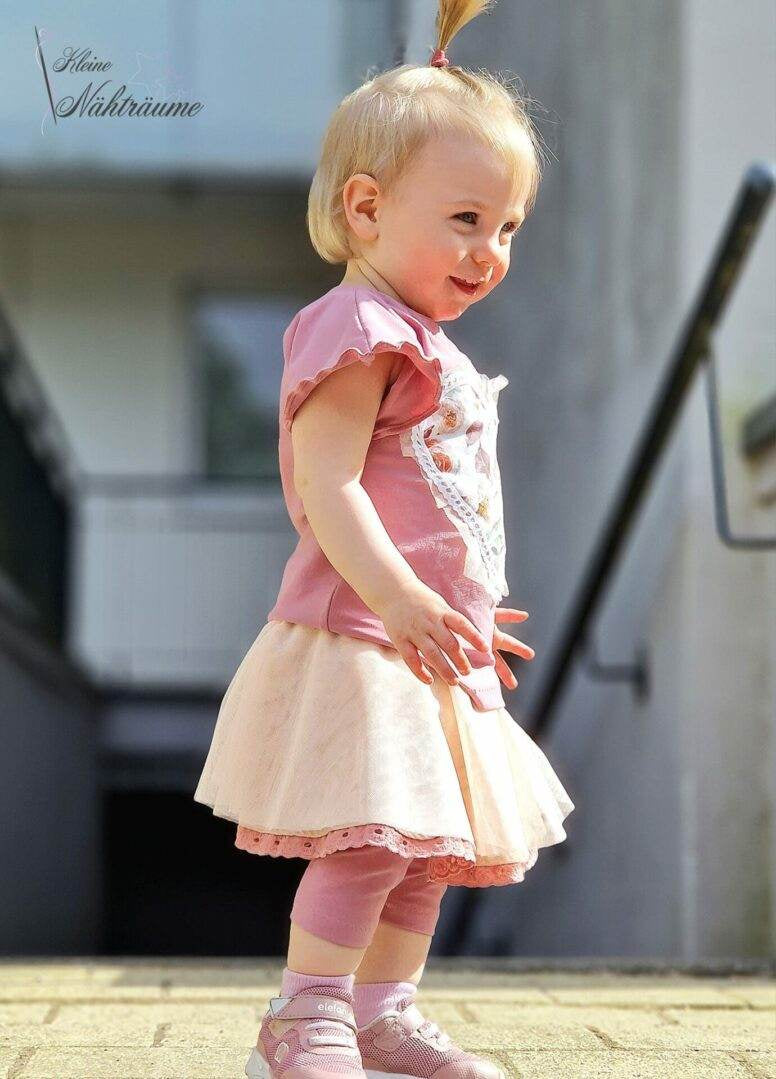(Hosen)Rock Räuberprinzessin Gr.50-158 Schnittmuster [ DIN A4 & A0 PASSFORMSYSTEM (27,5cm bis 87,5cm BU) - Sewando