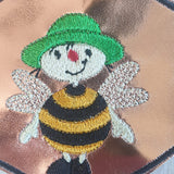 Stickdatei - Untersetzer "Bienenkind & Käferkind"