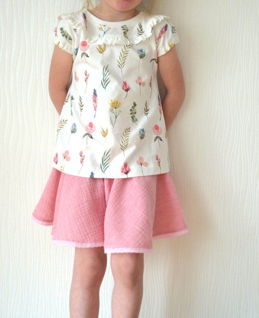 (Hosen)Rock Räuberprinzessin Gr.50-158 Schnittmuster [ DIN A4 & A0 PASSFORMSYSTEM (27,5cm bis 87,5cm BU) - Sewando