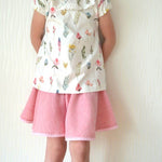 (Hosen)Rock Räuberprinzessin Gr.50-158 Schnittmuster [ DIN A4 & A0 PASSFORMSYSTEM (27,5cm bis 87,5cm BU) - Sewando