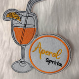 Stickdatei Cocktail - Untersetzer (Single Line) - Sewando