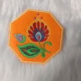 Stickdatei Untersetzer Lowicz Blumen (Folklore aus Polen) - Sewando