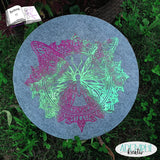 Digistamp Mandala butterfly Plotterdatei, Sublimation, Drucken, ! - Sewando