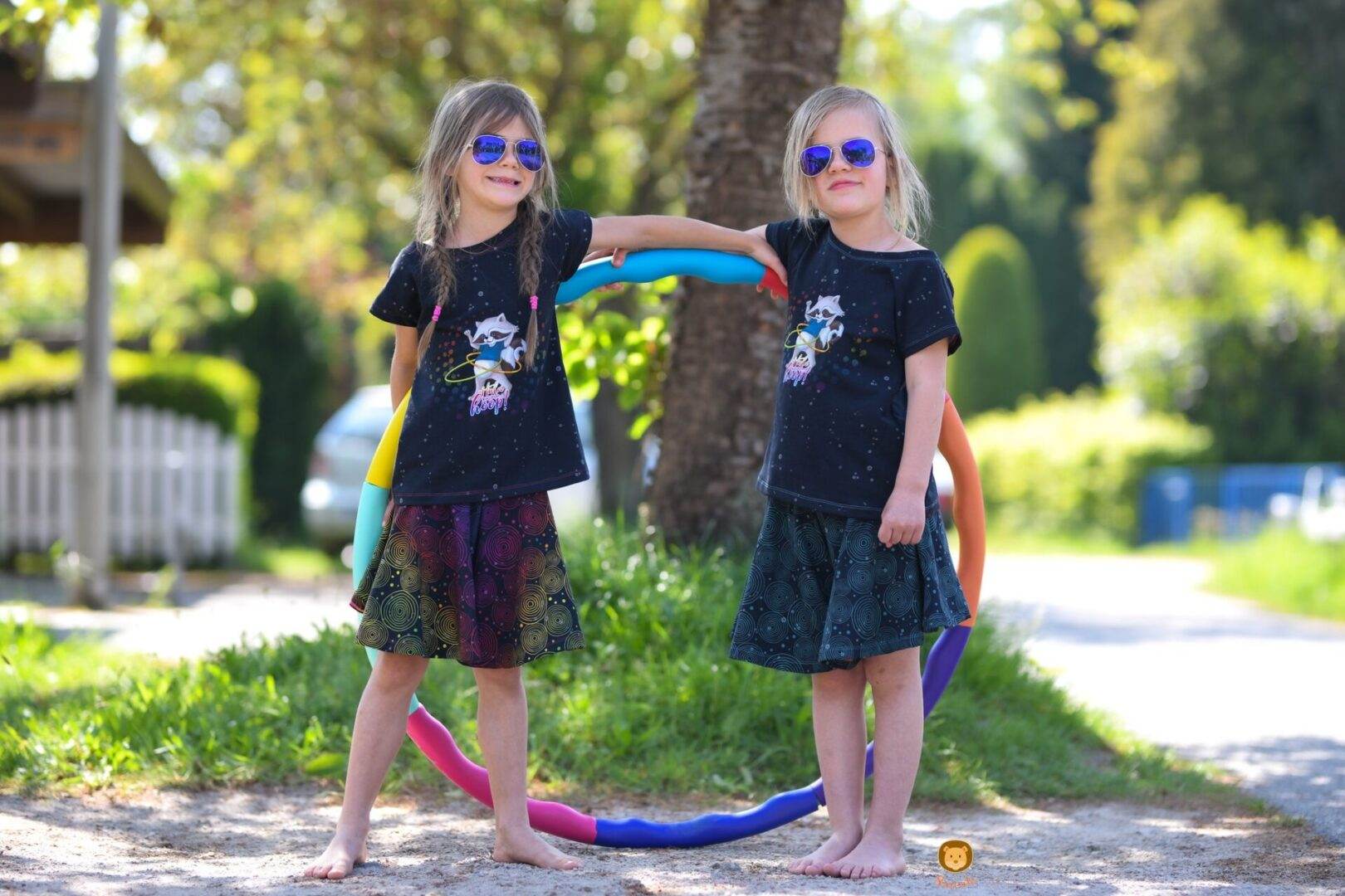 (Hosen)Rock Räuberprinzessin Gr.50-158 Schnittmuster [ DIN A4 & A0 PASSFORMSYSTEM (27,5cm bis 87,5cm BU) - Sewando