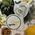 Stickdatei Cocktail - Untersetzer (Single Line) - Sewando