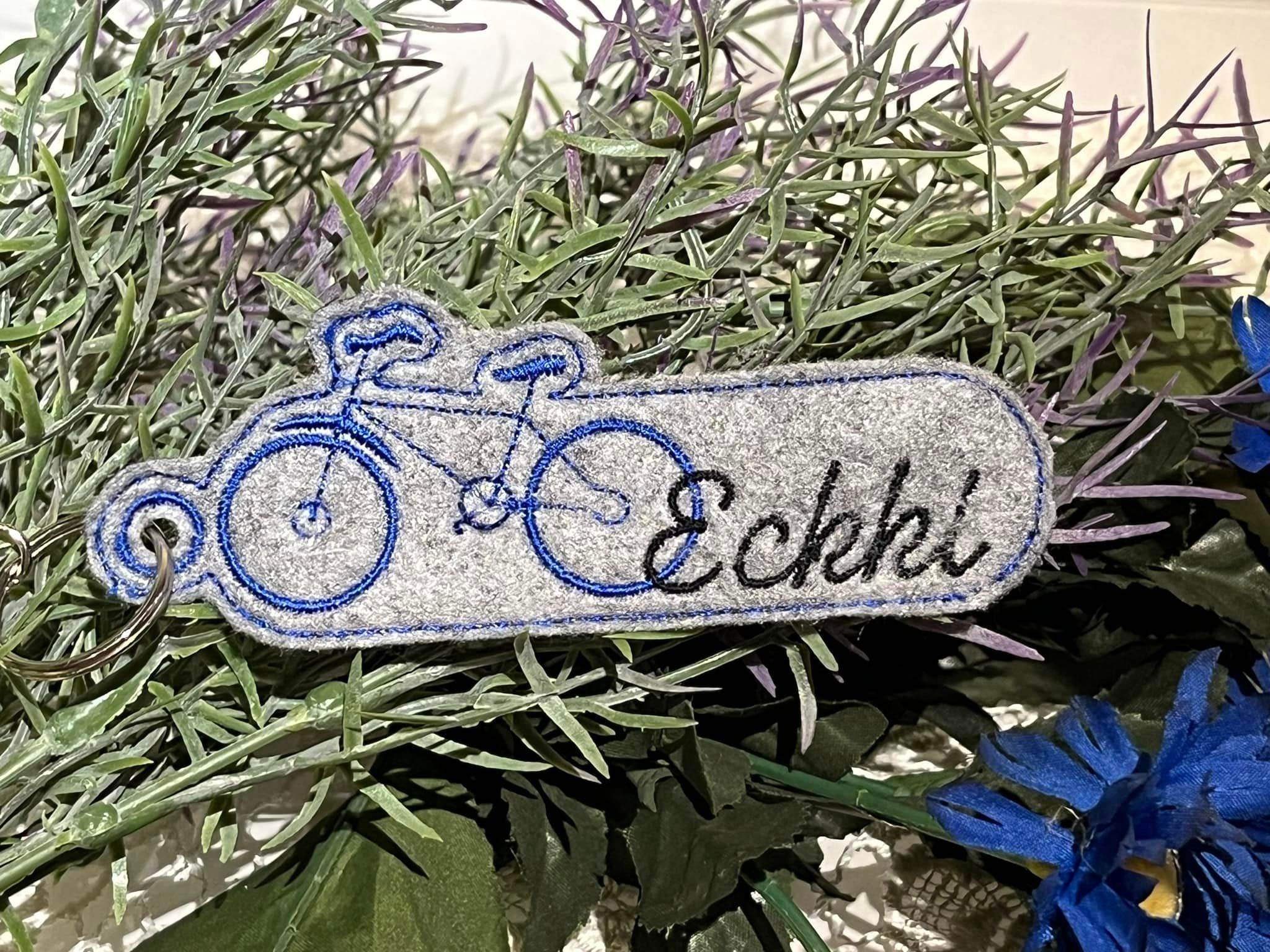 Schlüsselanhänger - Fahrrad (personalisierbar) - Sewando