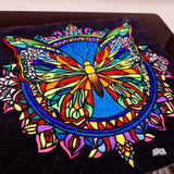 Plotterdatei Mandala butterfly Plotten, Sublimation, Drucken, Digistamp, Schmetterling - Sewando