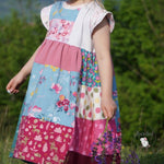 Schnittmuster Restekleid Farbexplosion Größe 74-164 - Sewando