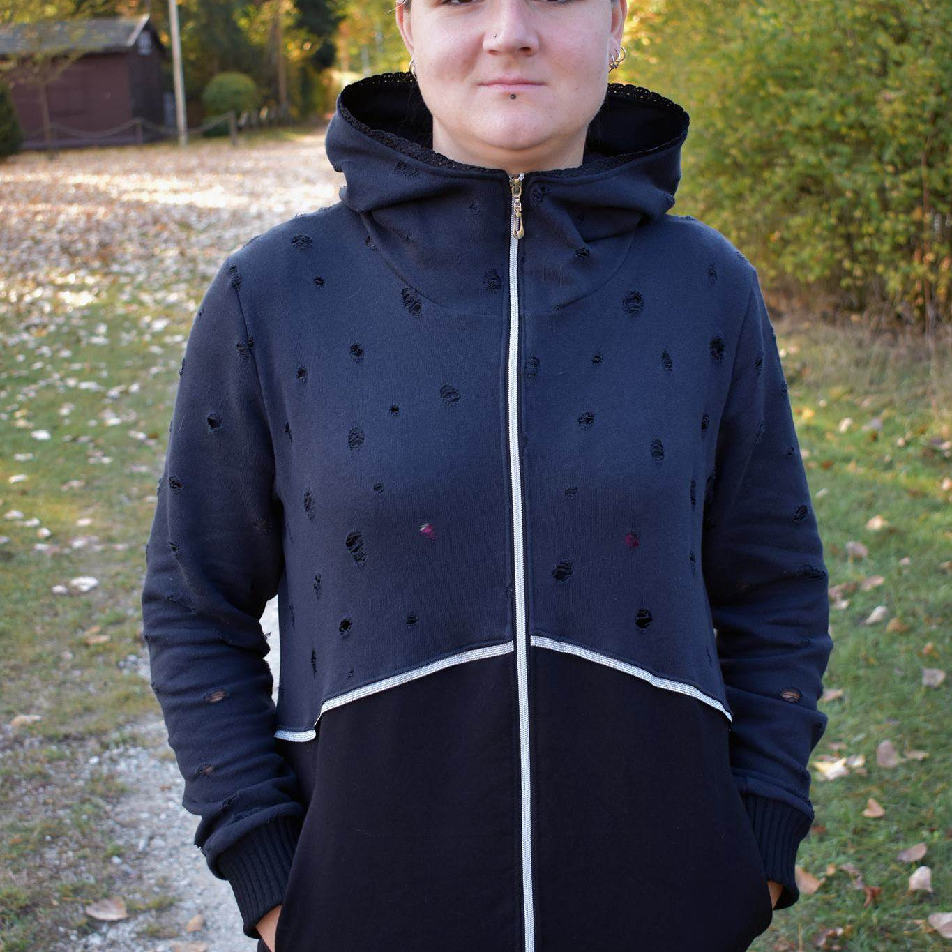 Sweatjacke Pihla Gr. 32-50 - Sewando