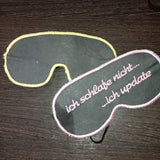 6x Stickdatei "Gnubbel" Schlafmaske für große Nasen